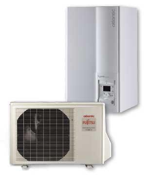 Pompe a chaleur hybride gaz atlantic