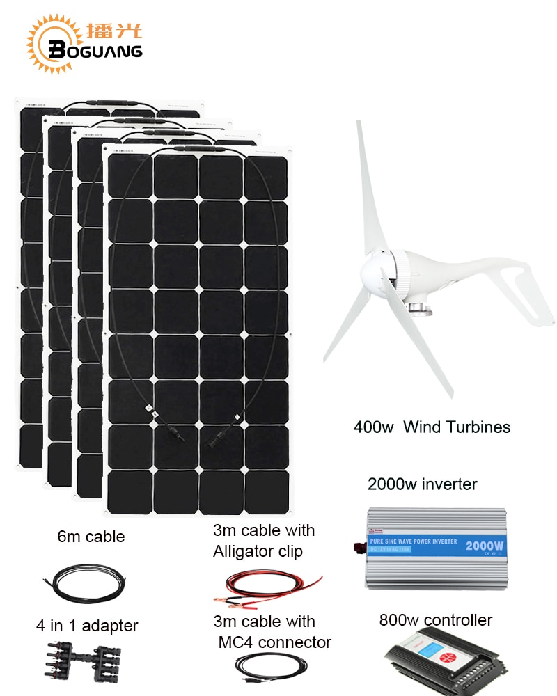 Panneau solaire 50 watts monocristallin 12v eolienne