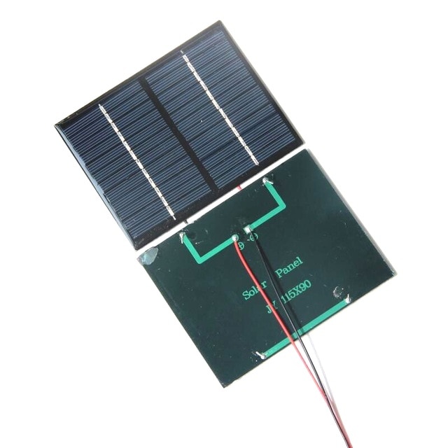 Panneau solaire silicium noir