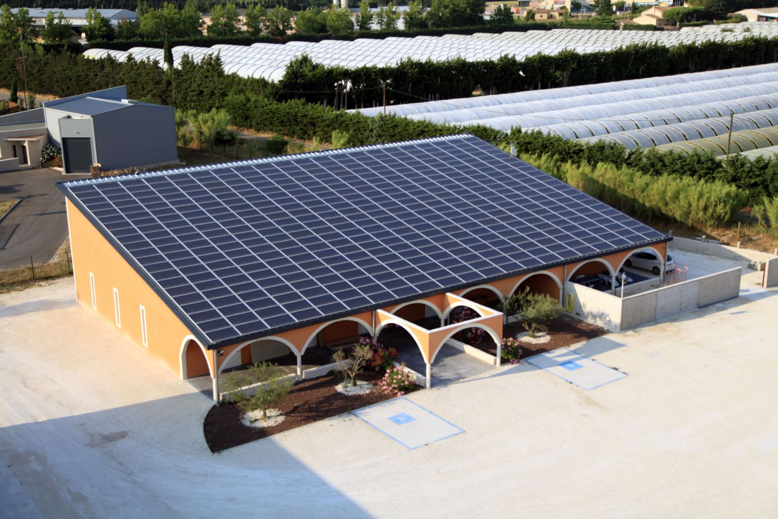 Panneau solaire photovoltaique industriel