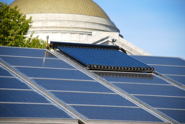 Panne liquide panneau solaire