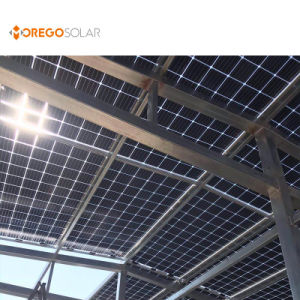 Panneau solaire double vitrage