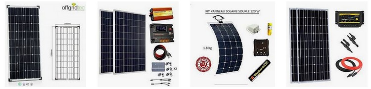 Comparatif panneau solaire 2018