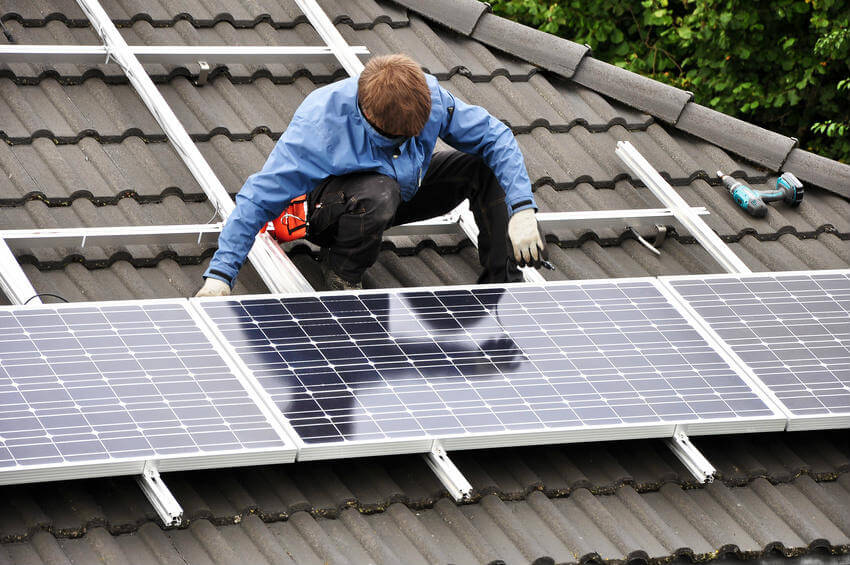 Couvreur panneau solaire