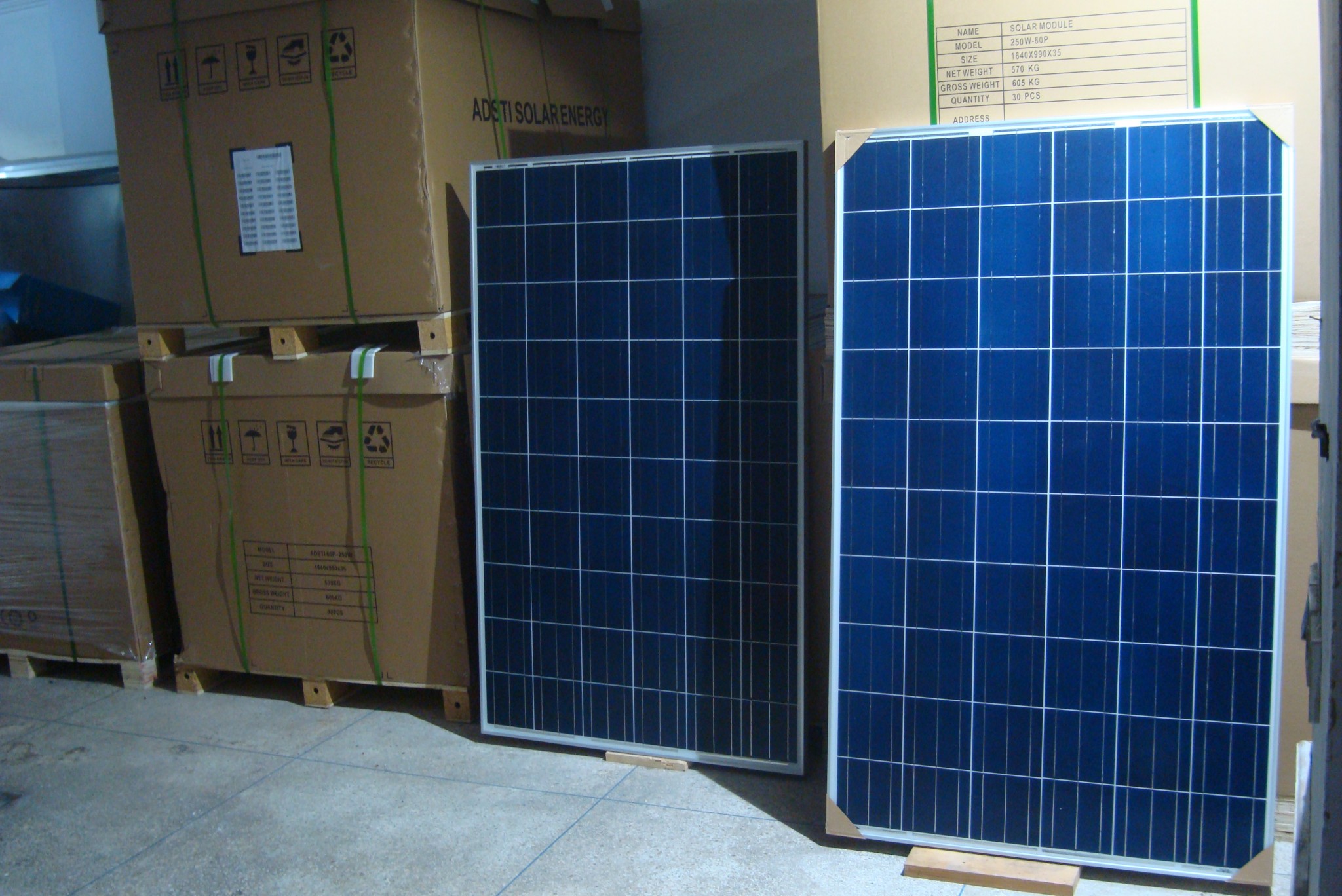 Panneau solaire 250 wc prix maroc