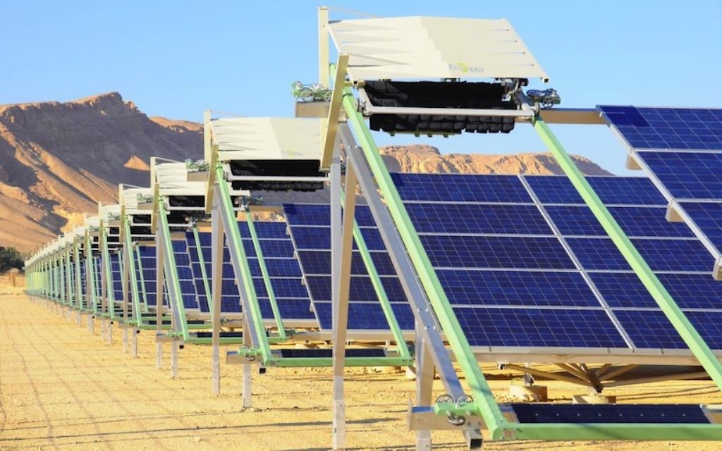 Lance pour nettoyage panneau solaire