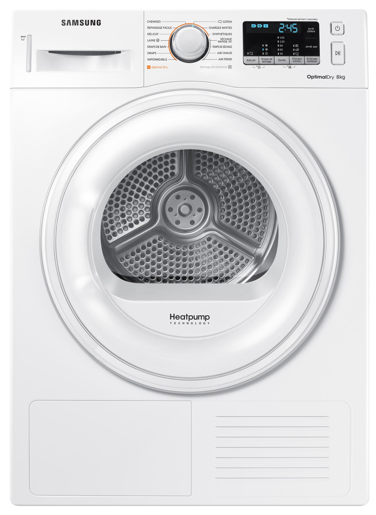 Seche linge pompe a chaleur faure fdh8333pz