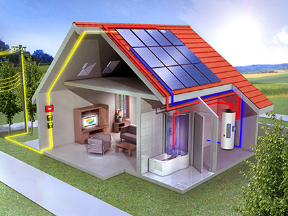 Panneau solaire maison