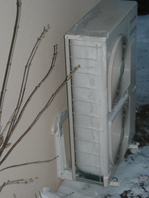 Pompe a chaleur glace