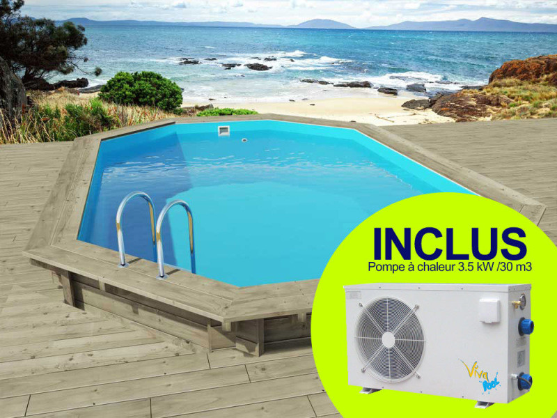 Piscine florida avec pompe a chaleur