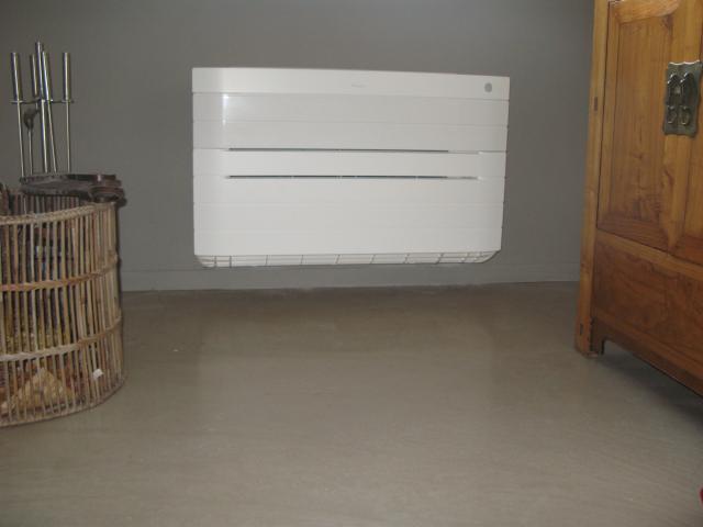 Pompe a chaleur air air console