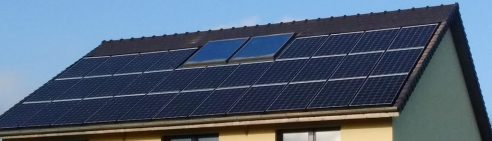 Panneau solaire back contact rigide