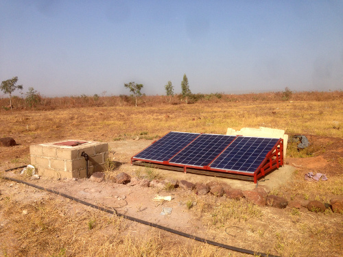 Panneau solaire burkina