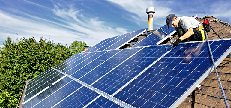 Panneau solaire photovoltaique meilleur rendement