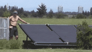 Panneau solaire piscine a vendre