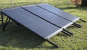 Panneau solaire pour piscine hors sol