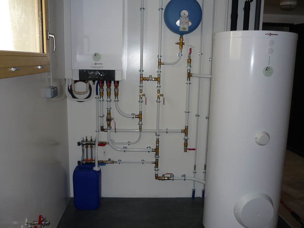 Installation pompe a chaleur viessmann