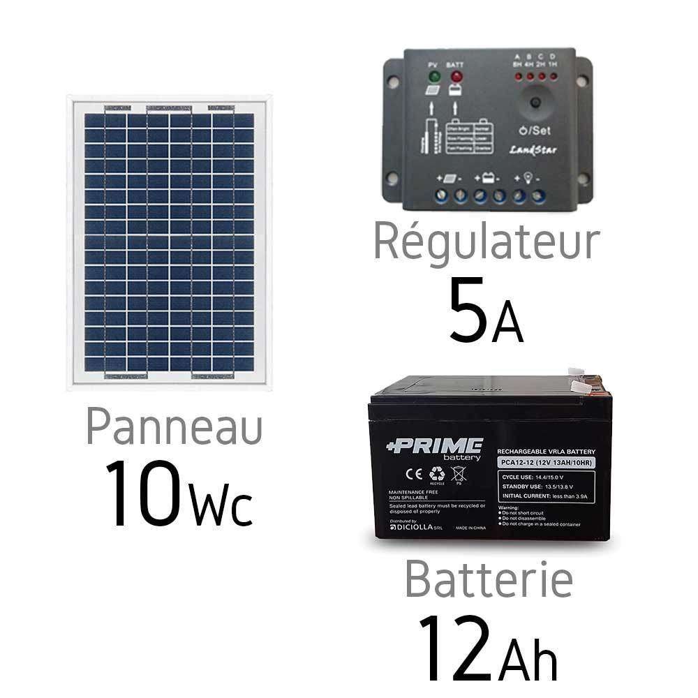 Quelle batterie pour un panneau solaire