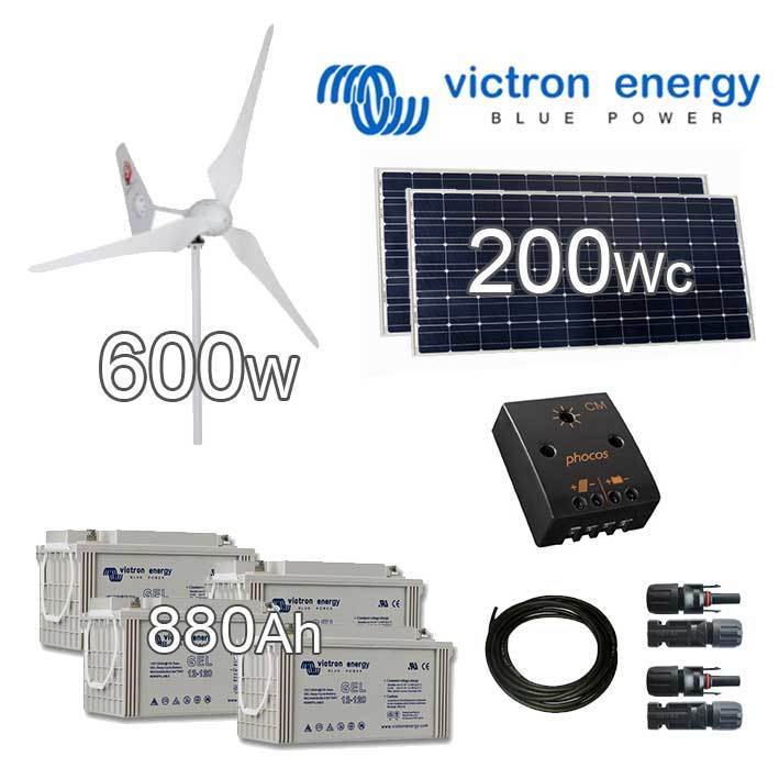 Panneau solaire 12v 600w