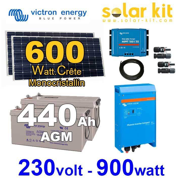 Panneau solaire 600wc