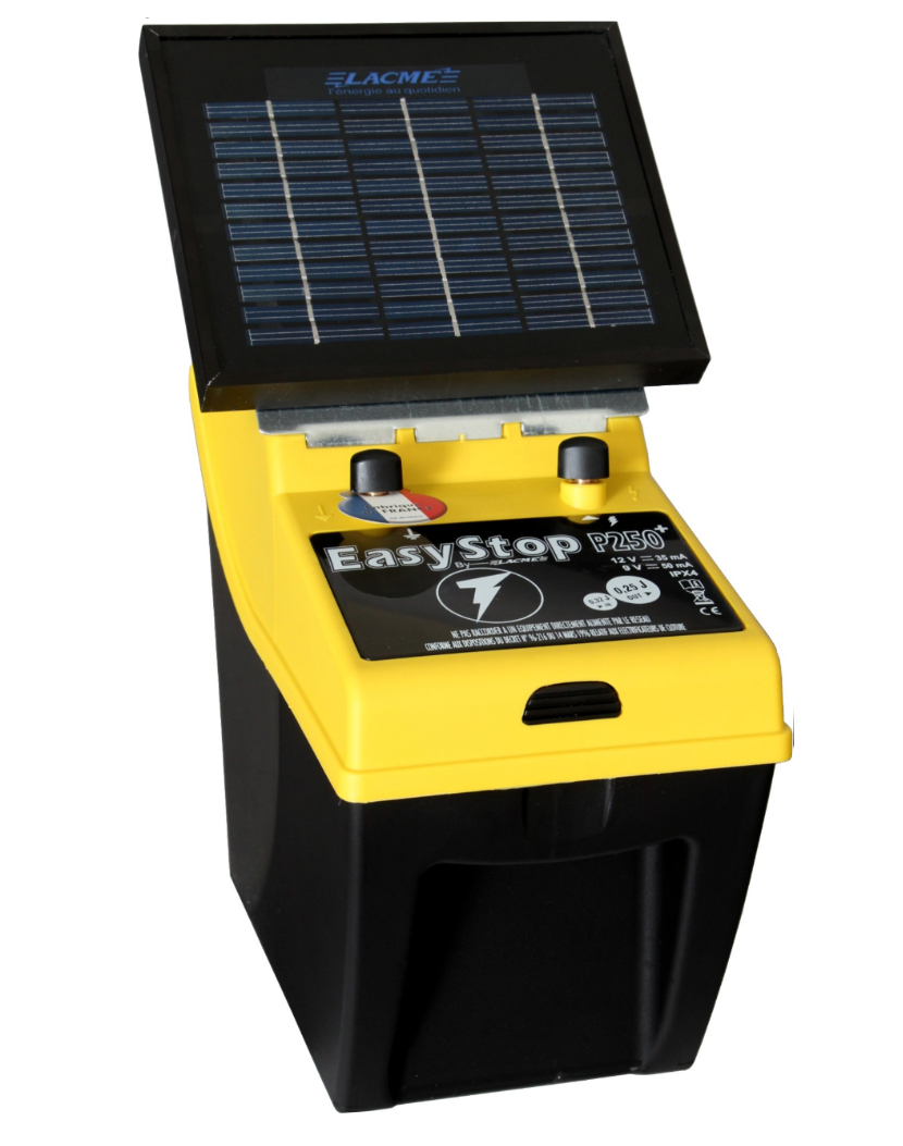 Panneau solaire pour cloture electrique lacme