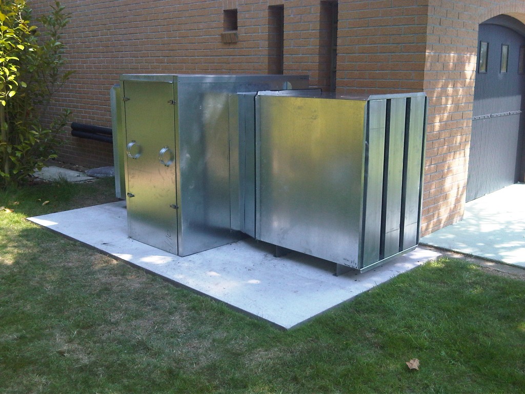 Insonorisation d'une pompe à chaleur