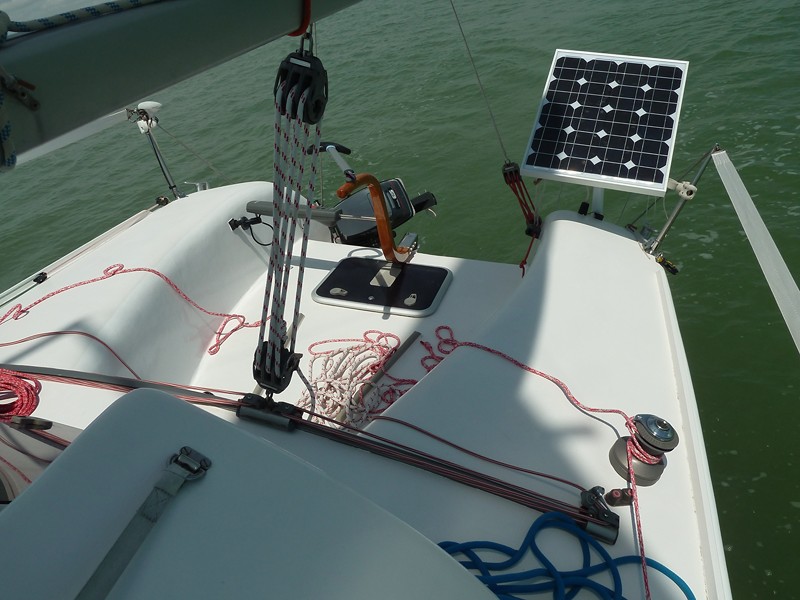 Panneau solaire voile