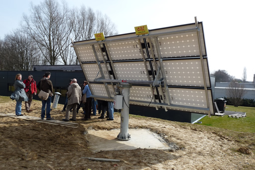Tracker panneau solaire