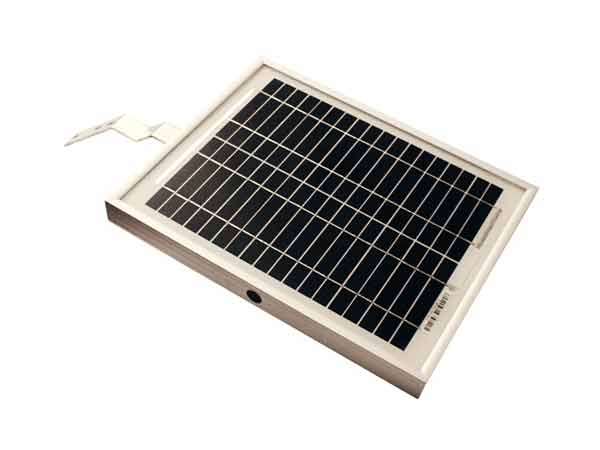 Panneau solaire pour poste cloture