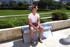 Banc panneau solaire