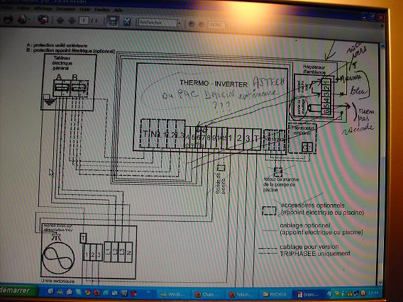 Thermostat pompe à chaleur ajtech