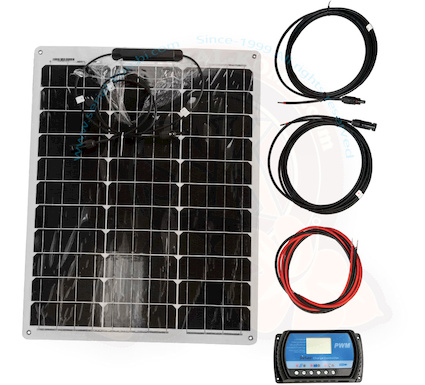 Panneau solaire monocristallin souple 50w