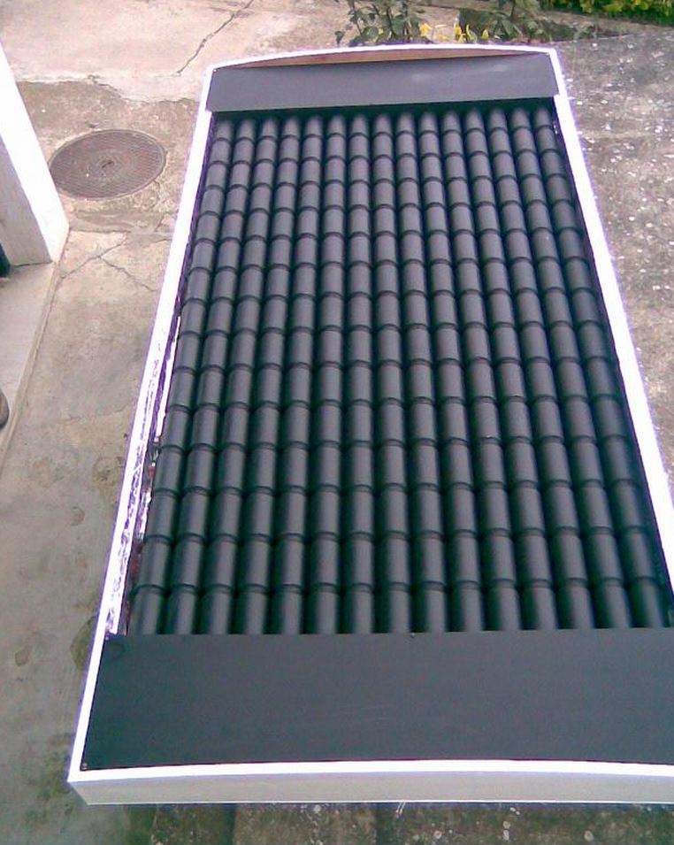Fabrication d un panneau solaire thermique