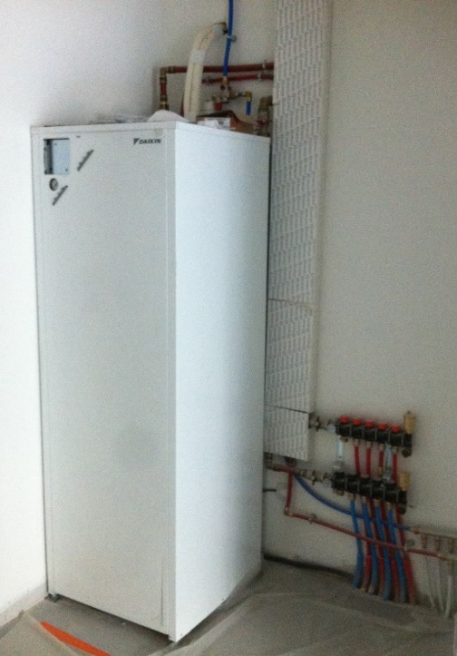 Installation pompe a chaleur daikin altherma