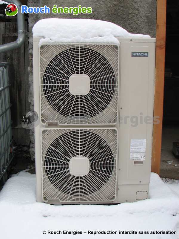 Pompe à chaleur air-air monobloc ultra compacte