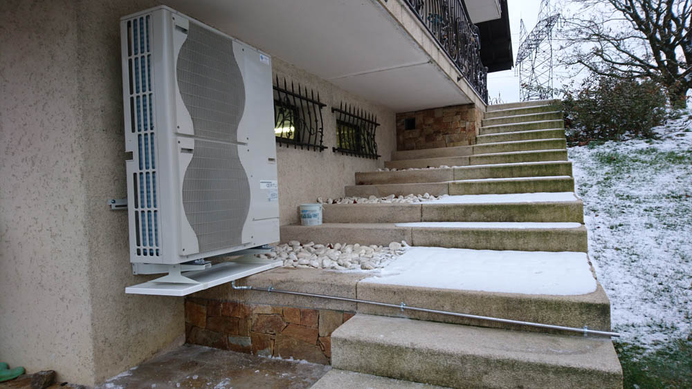 Pompe a chaleur air eau oertli