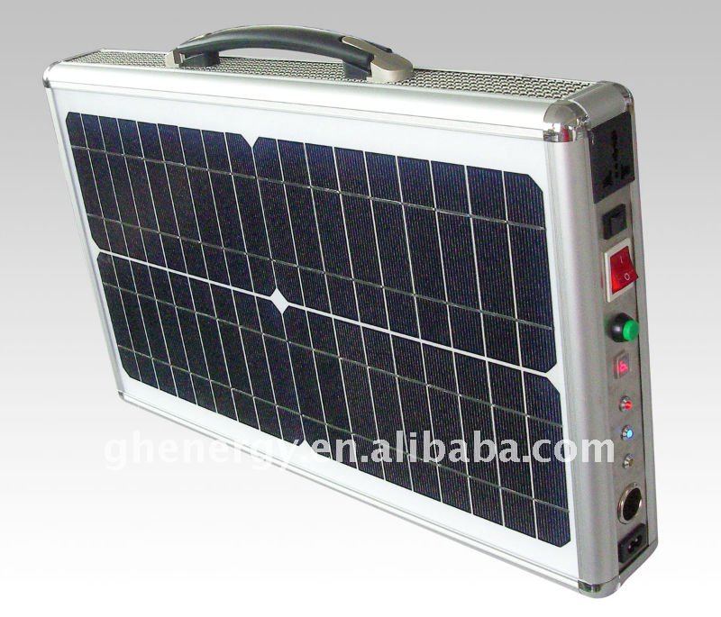 Panneau solaire portable valise