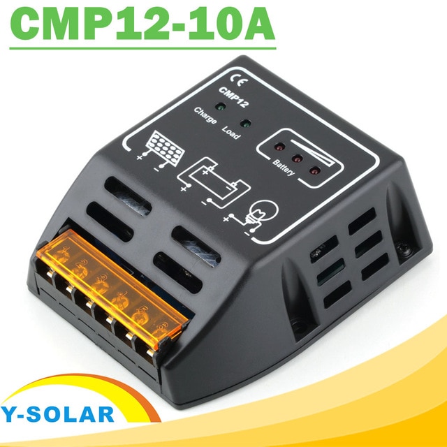 Cmp regulateur controlleur de panneau solaire 12v/24v