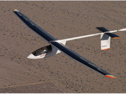 Panneau solaire aile planeur