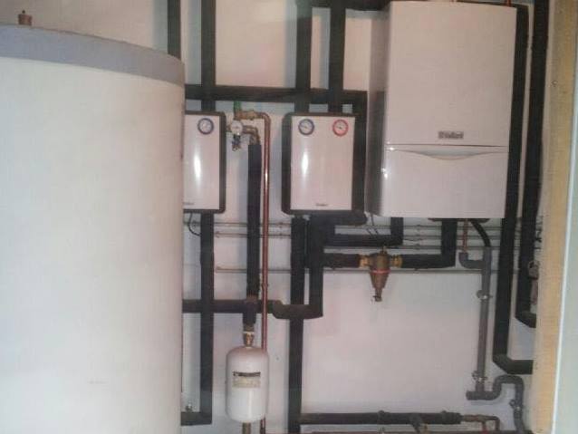 Installation pompe a chaleur air eau avec ballon tampon