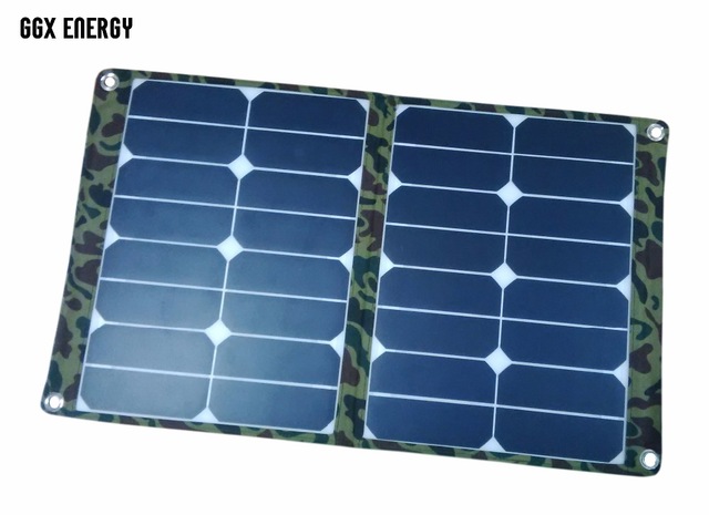 Panneau solaire photovoltaïque monocristallin pliable rétractable portatif