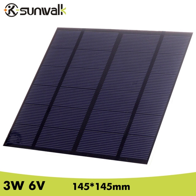 Panneau solaire batterie 6v