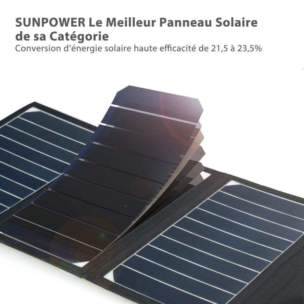 Meilleur panneau solaire randonnée