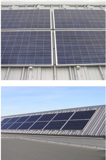 Fixation panneau solaire bac acier