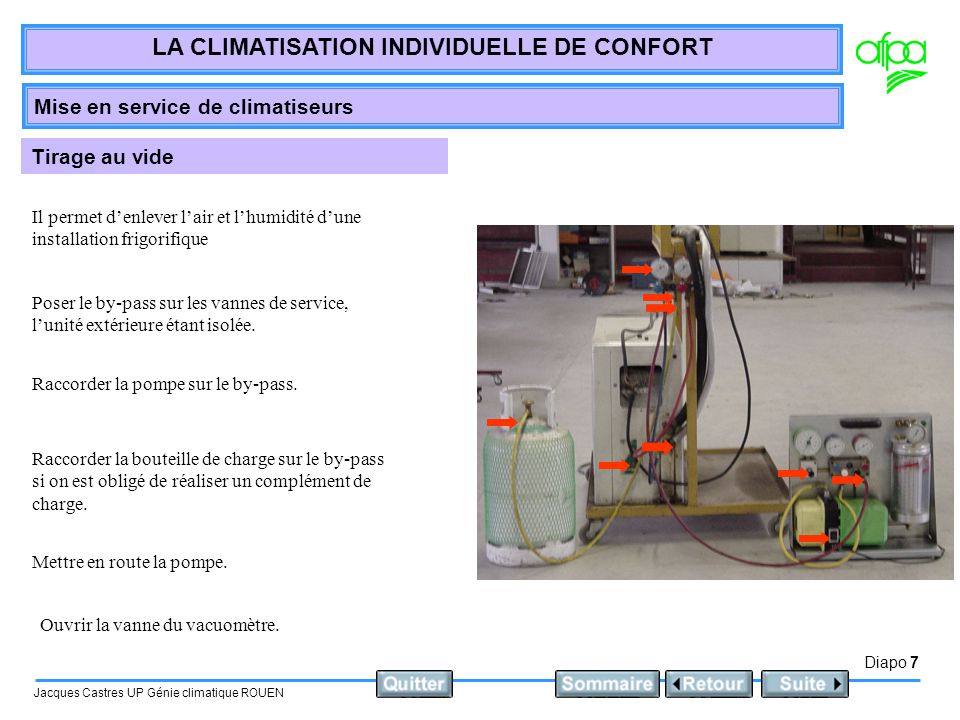 Mettre en service pompe a chaleur