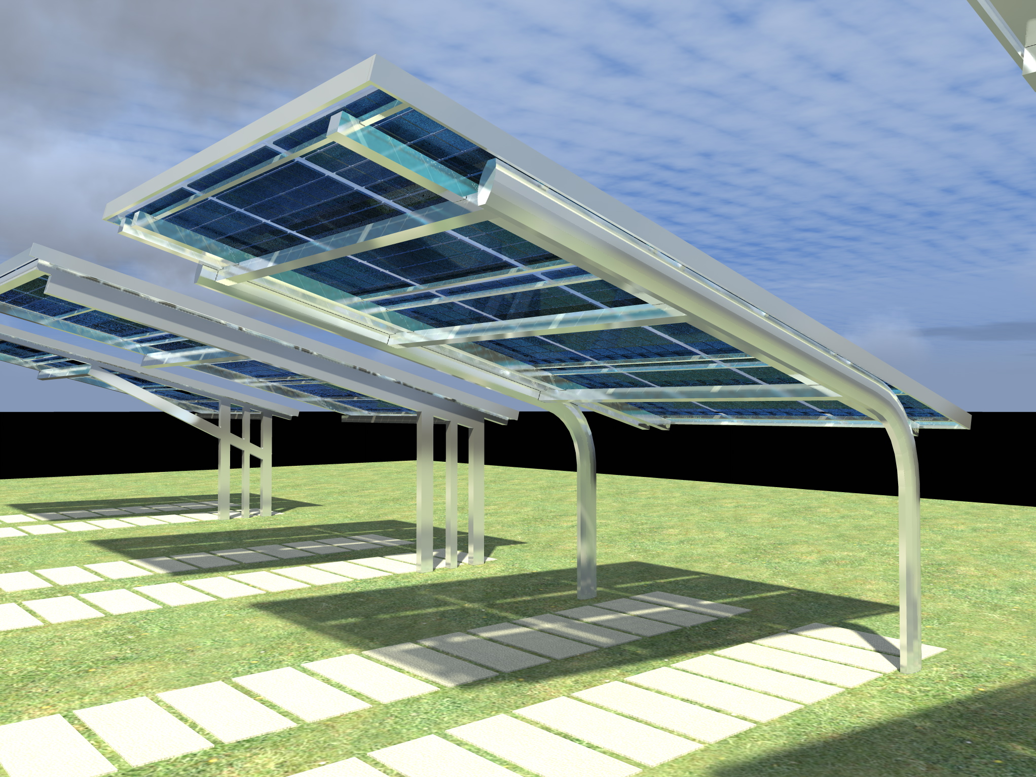 Panneau solaire pour cabane jardin