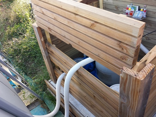 Construire abri pompe à chaleur