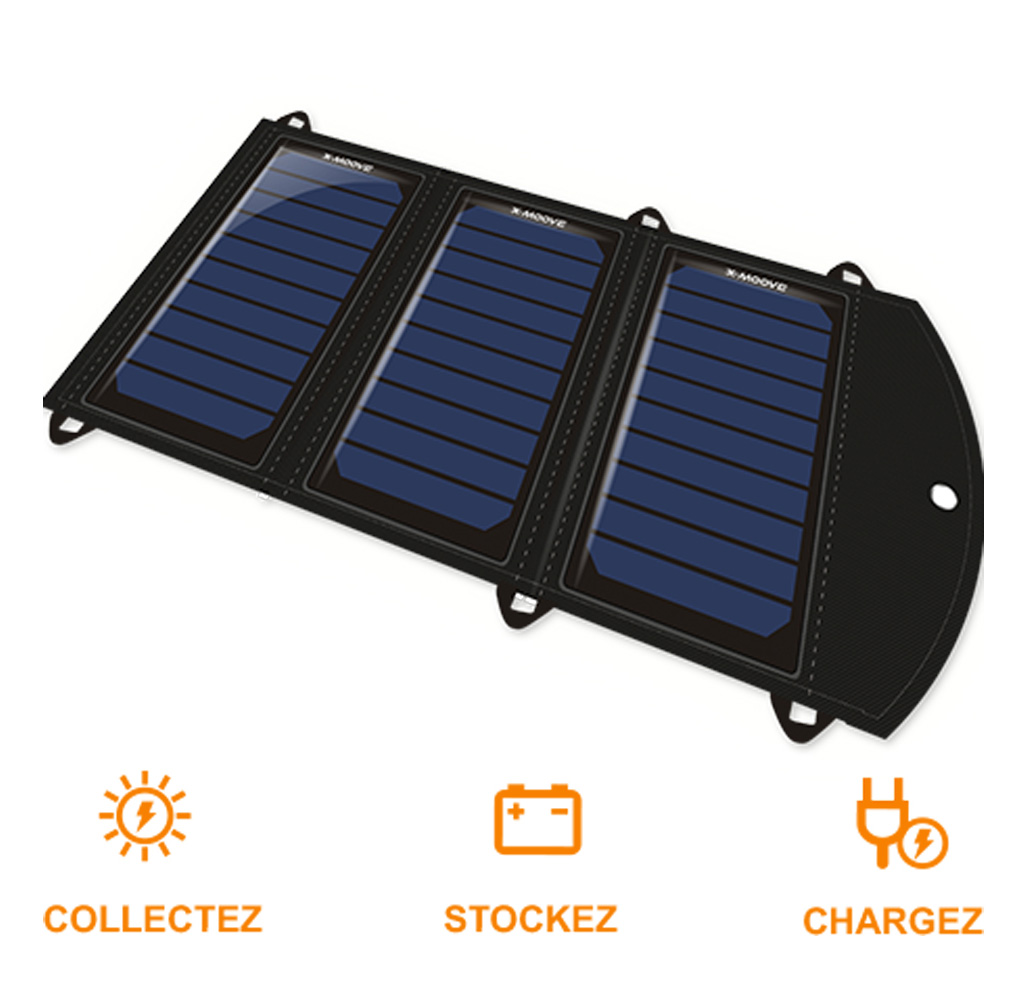 Test panneau solaire trekking