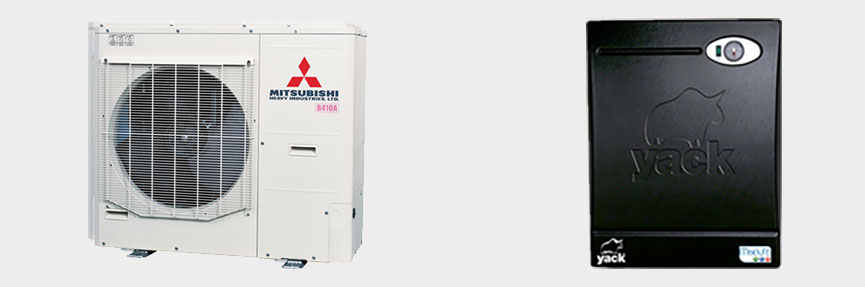 Pompe à chaleur yack mitsubishi