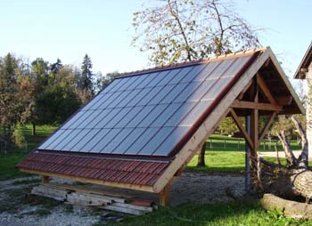 Panneau solaire jardinage